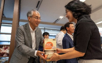 이석준 농협금융 회장, 쌀 소비 확산 캠페인 동참