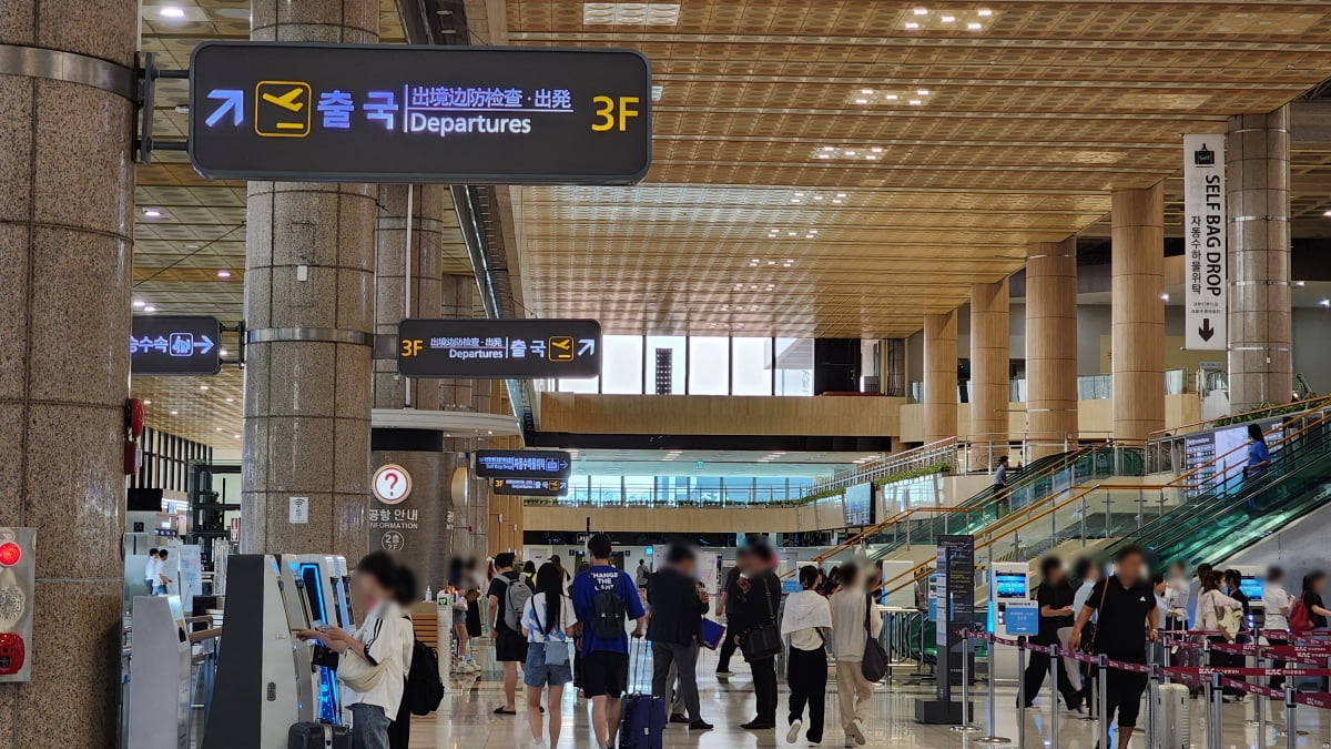 김포국제공항 출국장. 사진=신용현 기자