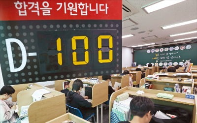 [포토] 수능 D-100…폭염보다 뜨거운 공부 열기