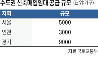 '6년 후 분양전환' 매입임대…내년까지 5만가구 공급한다