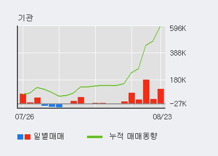 '에스티팜' 52주 신고가 경신, 전일 기관 대량 순매수