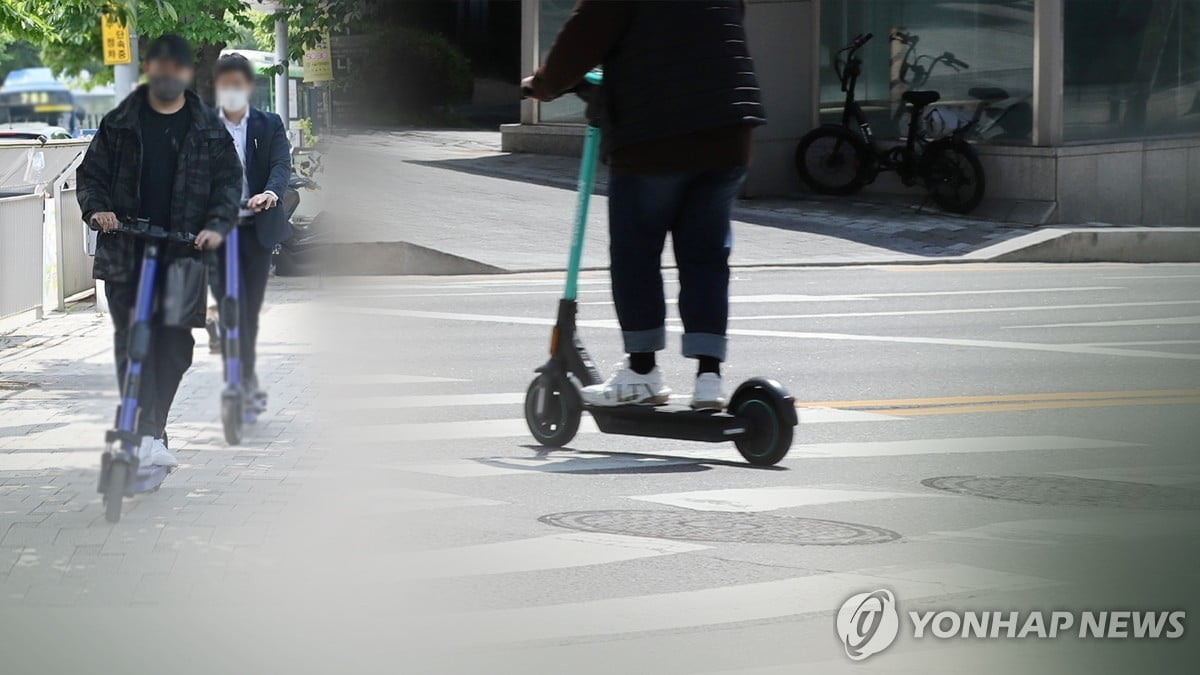 전동킥보드 사고, 10대 운전자가 3분의 1