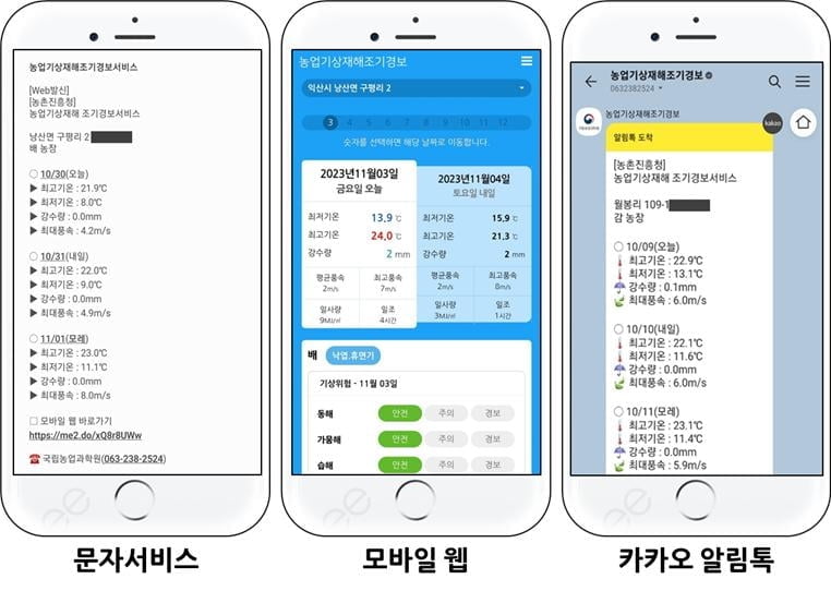 "반경 30m 농장 단위 촘촘한 기상 정보, 누구나 이용"