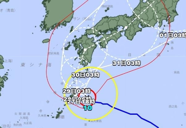 "트럭도 넘어뜨릴 강풍"…태풍 접근에 日 초긴장