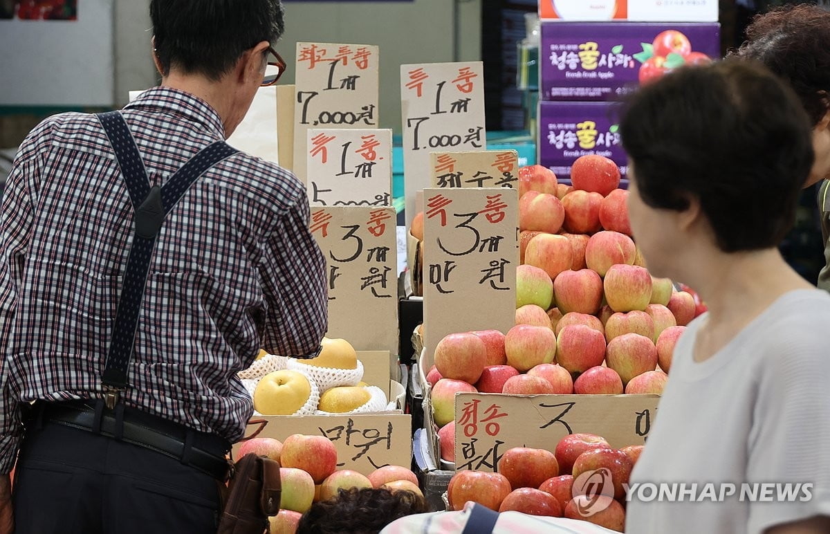 추석 차례상 비용 적게 든다…사상 최초