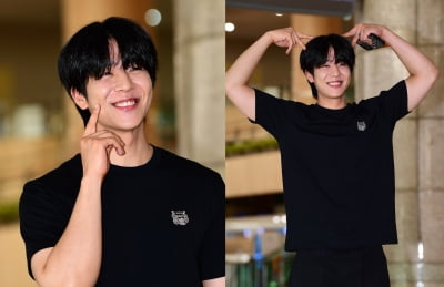 Chae Jong-hyeop, Hoopsama with a flowery smile... What is a heat wave? [TEN Photo+]