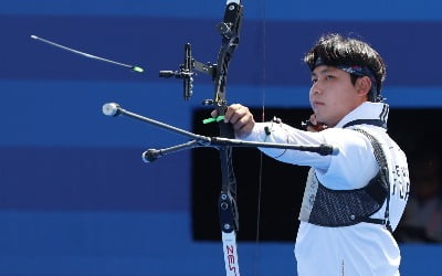 [속보] 동생 '이우석' 해냈다…양궁 남자 개인전 동메달