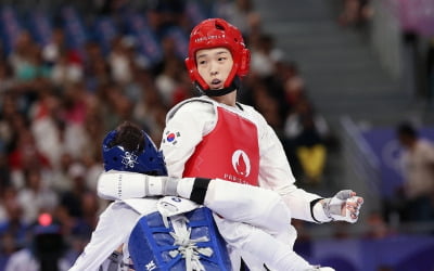 [올림픽] 태권도 김유진, 한국계 캐나다 선수 꺾고 57㎏급 준결승 진출