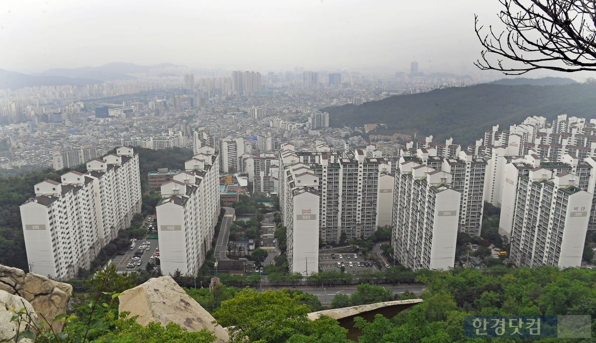 서울시 금천구 일대 아파트 단지 모습. 사진=강은구 기자