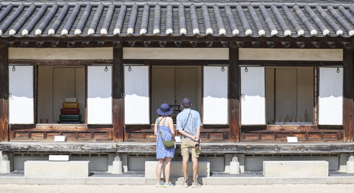 [포토] 온라인 카지노 합법 사이트 낙선재서 열린 'K-헤리티지 아트전'