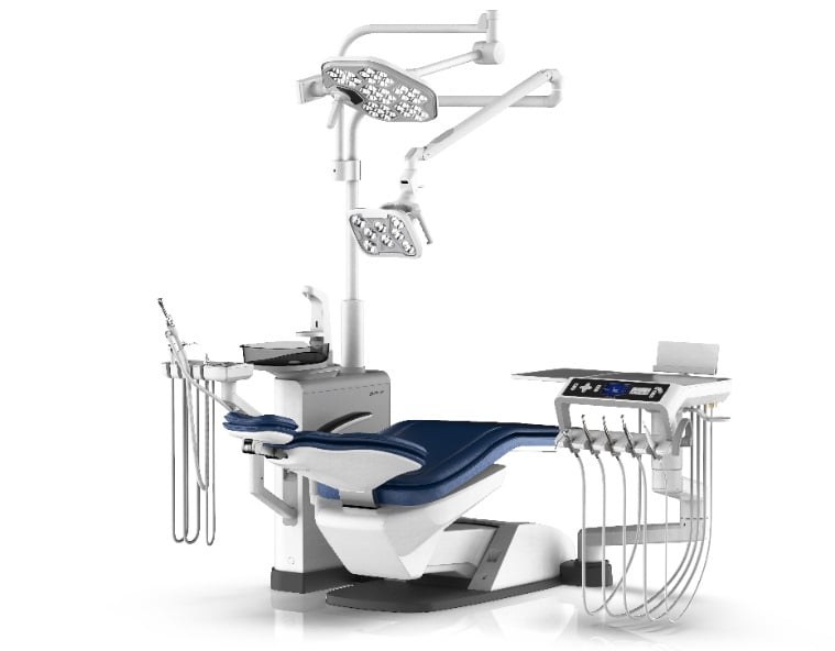 덴티스가 자체 개발한 치과 유니트체어 '루비스 체어'./사진=덴티스
