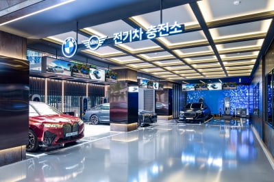 "GS·LG와 협력"…BMW코리아 'BMW 차징 허브 라운지' 개소