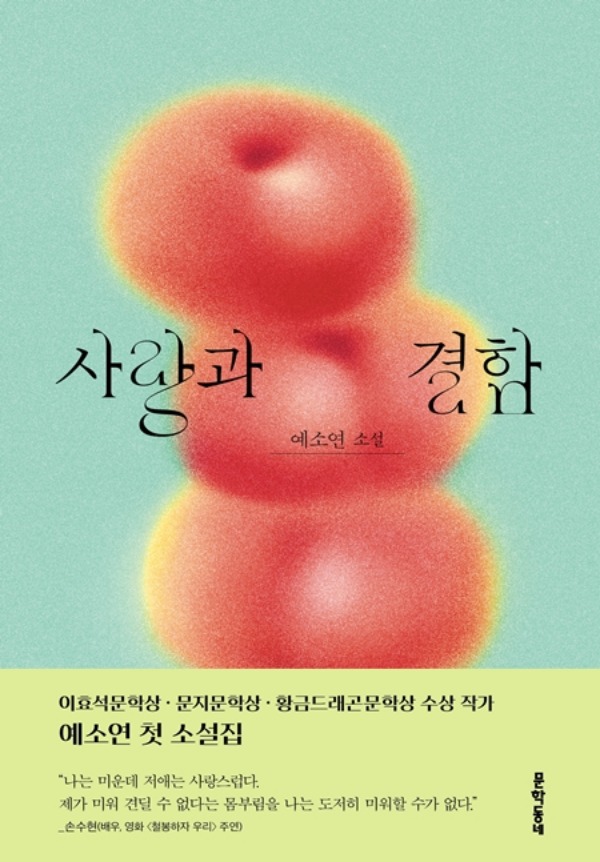 예소연 소설집 『사랑과 결함』(문학동네, 2024)