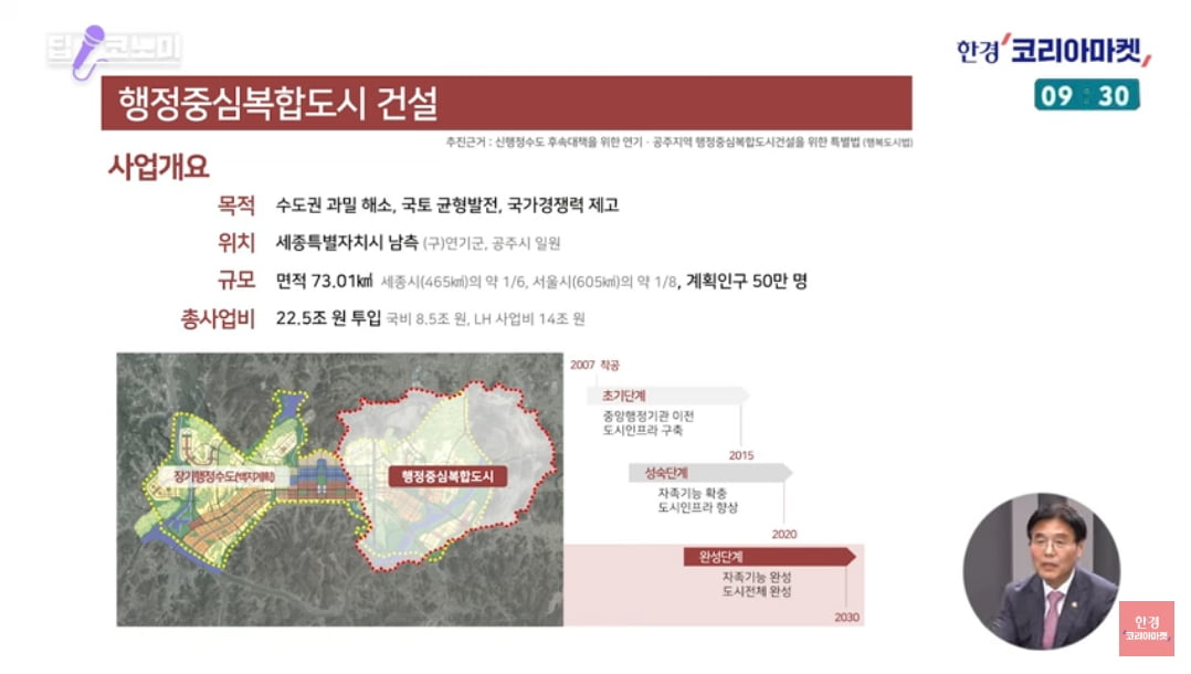 "세종시 유망 투자처는 어딘가요?"…행복청장에 물었더니 [정영효의 산업경제 딱10분]