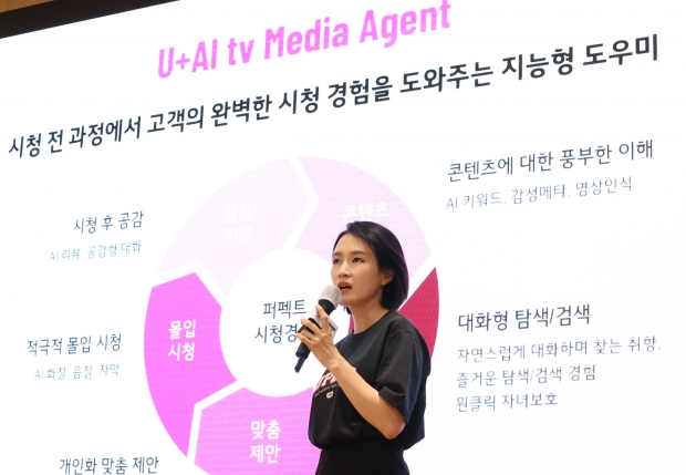 ‘U+tv’에 AI 에이전트 적용… LG U+, ‘AIPTV(AI+IPTV)’ 시대 연다