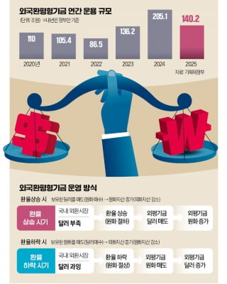 [단독] 외평기금 대폭 줄여 '운용적자' 축소…세수 펑크에도 대응