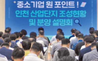 "올해만 공장 240여곳 입주"…인천, 산업용지 공급 '속도전'