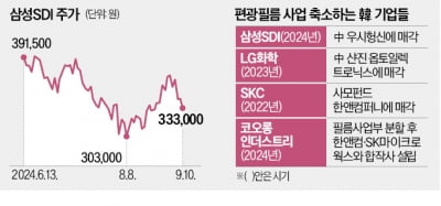 삼성SDI, 편광필름 사업 中기업에 1.1조 매각