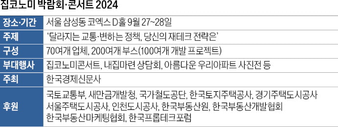 내집 마련의 궁금증, '집코노미 박람회'에서 확인하세요