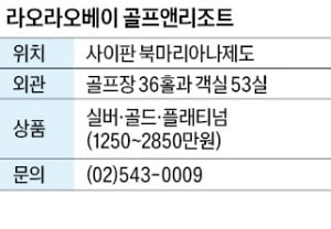 라오라오베이 골프앤리조트, 사이판 총 36홀 코스…특별회원 모집