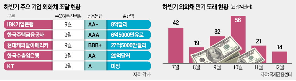 美 '빅컷' 신호탄…기업들 외화채 발행 러시