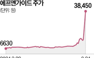 '경영권 분쟁' 에프앤가이드 나흘째 상한가