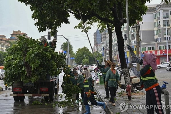 두 배 강해진 태풍 '야기' 中남부 접근…홍콩증시 휴장