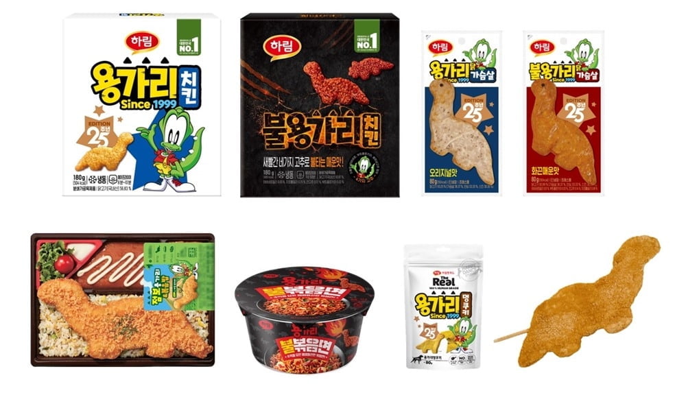 25살 된 '용가리 치킨'…CU서 대용량·매운맛으로 나온다