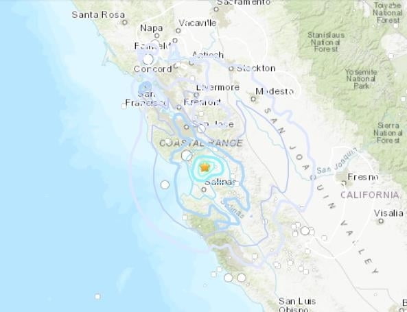 대지진 전조?..美 샌프란 남쪽 규모 4.2 지진