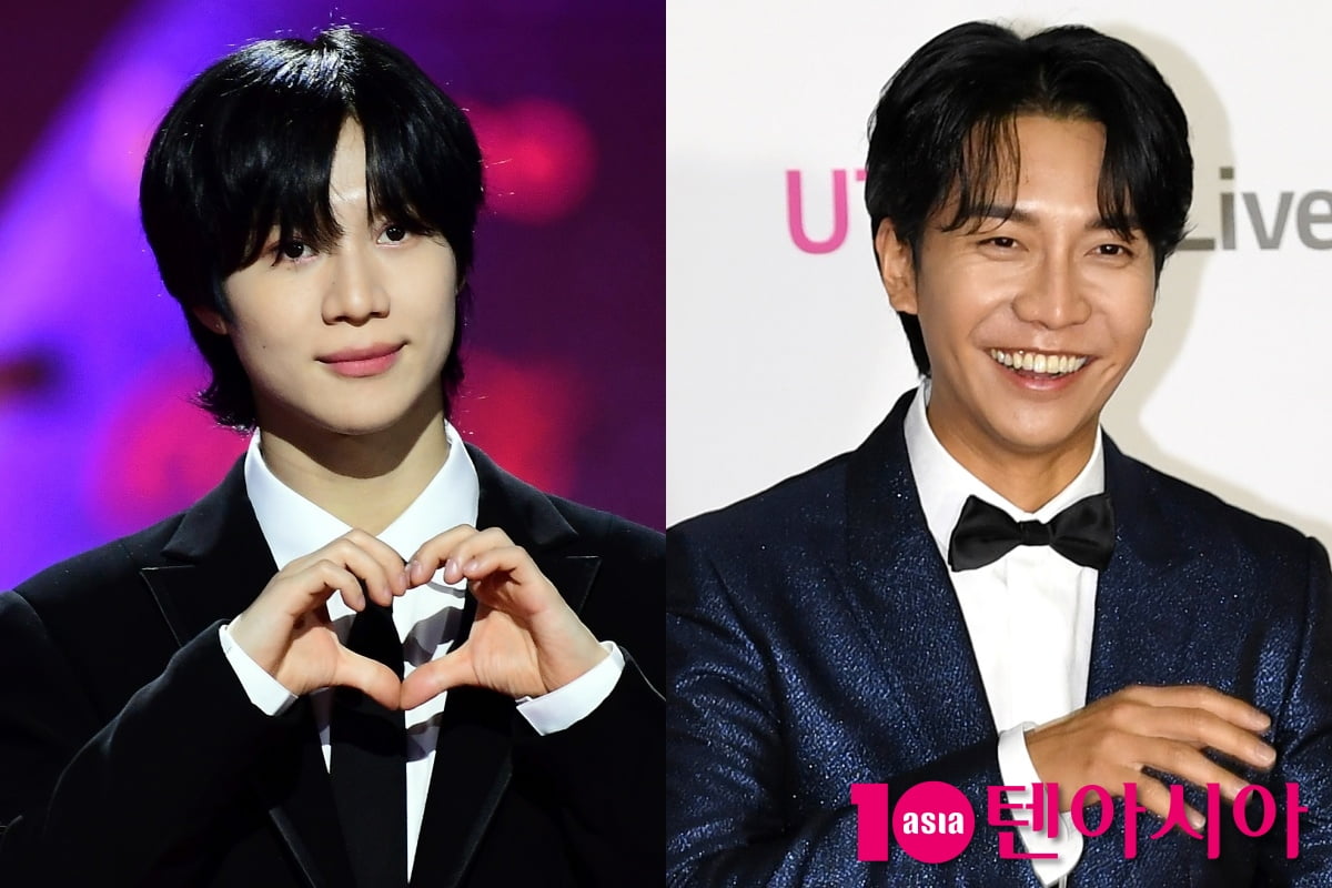 가수 태민, 이승기/사진=텐아시아 사진DB