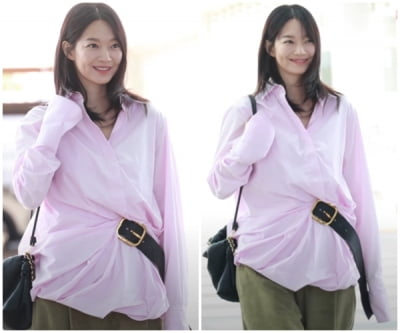 Shin Min-a Showcases Effortless Airport Style with Luxurious Outfits