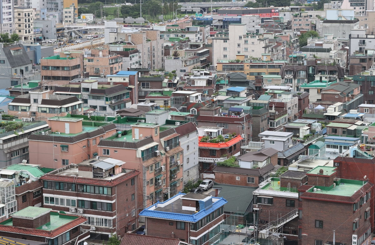 서울 강서구 화곡동 빌라촌 전경.  /사진=연합뉴스