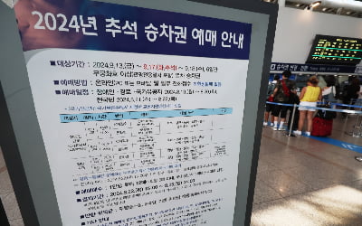 코레일, 추석 연휴 'KTX 빈좌석' 30% 할인 판매