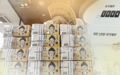 '나랏빚 비상' 적자성 채무 내년 880조원…2027년 1000조원