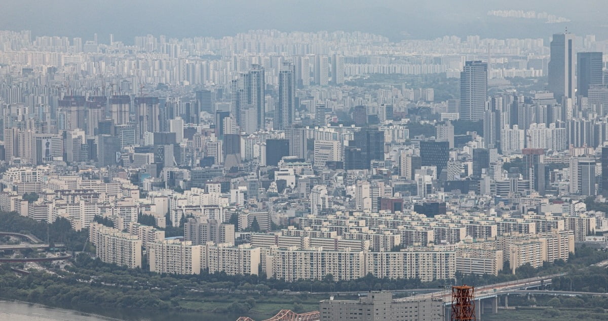 서울 강남권 아파트 전경. 사진=뉴스1