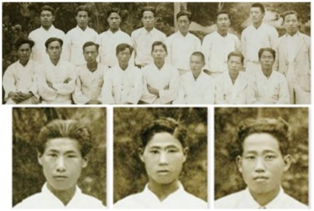 소설 <상록수>의 실제 모델 충남 당진 공동경작회 회원들.1937년 6월 촬영 / 사진제공. 오마이뉴스 심규상