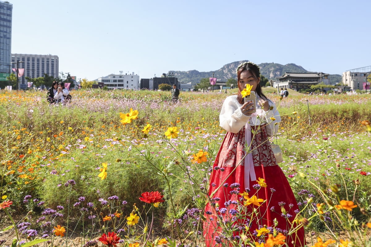 [포토] 완연한 카지노 차무식 날씨 즐겨요