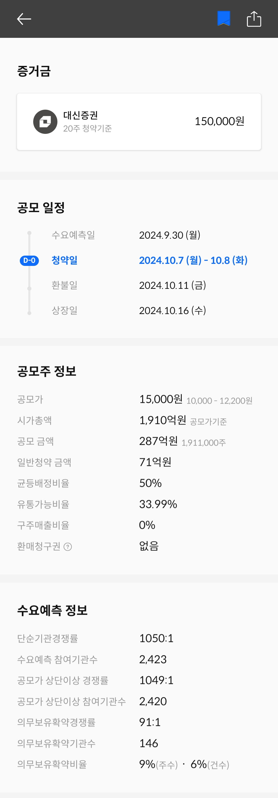 [마켓PRO] 청약할까말까: 셀비온, 수익확률 80%