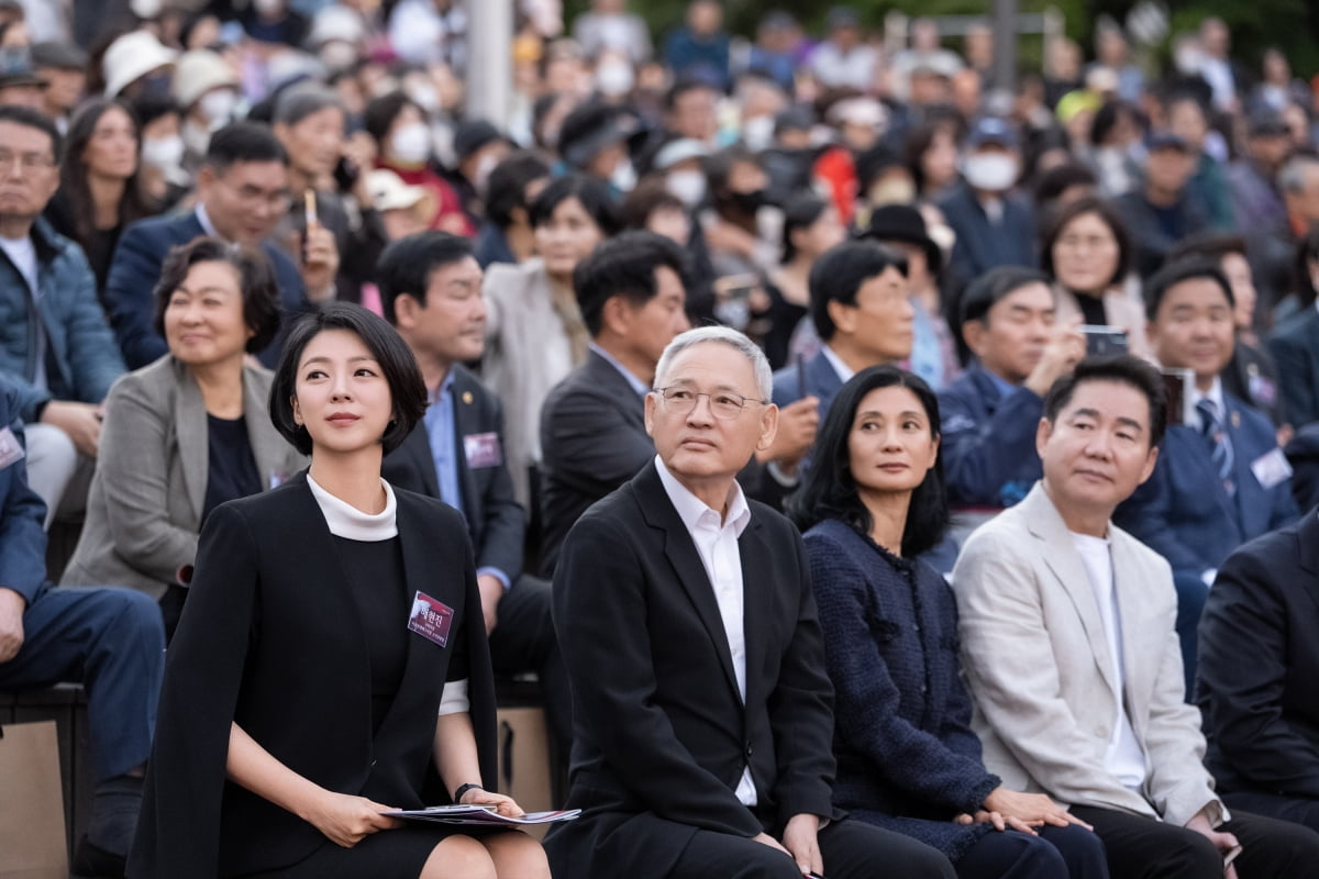 배현진 국민의힘 의원, 유인촌 문화체육관광부 장관, 강수진 국립발레단장, 박상원 서울문화재단 이사장/사진=배현진 국민의힘 의원실 제공