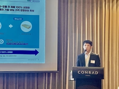 '코스닥 도전' 웨이비스 "질화갈륨 반도체 시장 주도하겠다"