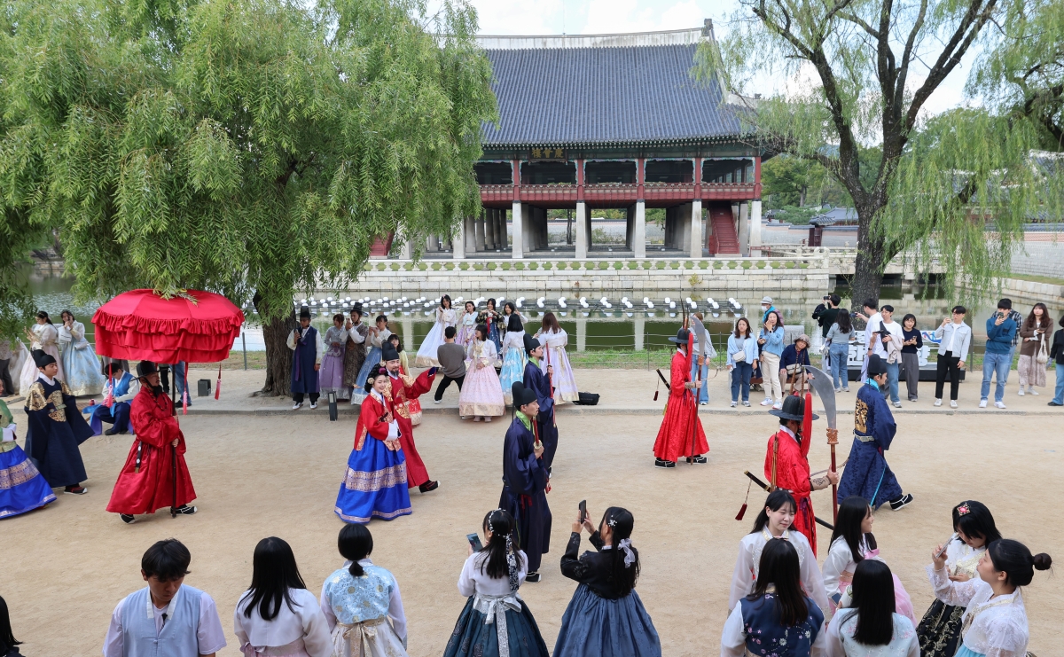 [포토] 왕가의 산책