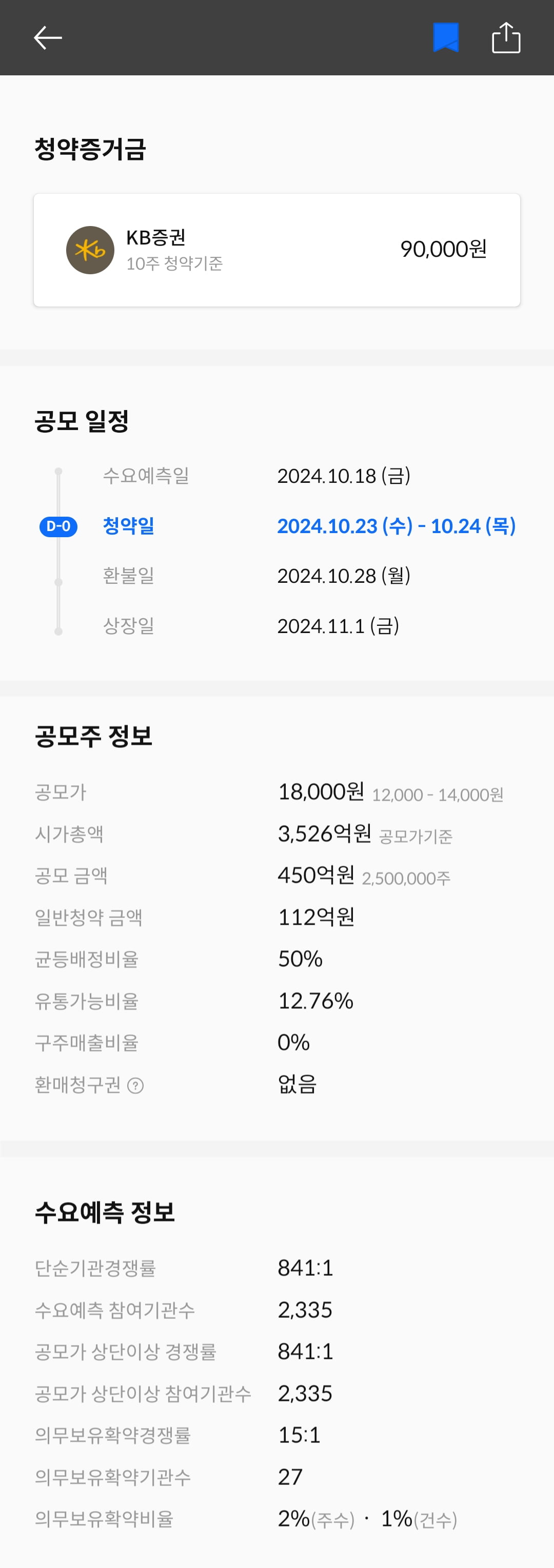 [마켓PRO] 청약할까말까 : 탑런토탈솔루션, 수익확률 82%