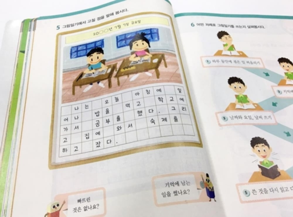 초등학교 1-2학년군 국어 교과서(2022개정) / 사진=필자 제공