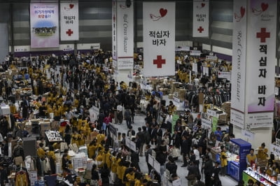 [포토] 이웃 사랑을 위한 착한 소비 '2024 적십자 바자'