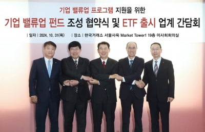 거래소 이사장 "밸류업 펀드, 지수 미편입 종목에도 투자"