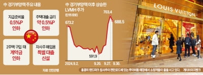 中 내수 살아나나…글로벌 명품株 치솟아