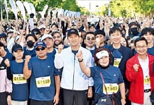 오세훈 시장 "달리기 좋은 서울 만들 것"