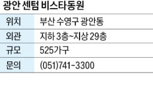 광안 센텀 카지노 쪽박걸, 생활인프라 우수한 학세권 입지