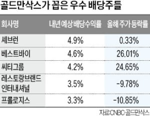 "금리인하기 배당주 투자 적기…셰브런·베스트바이 등 유망"