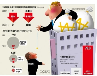 세무조사 불응해도 속수무책…국세청 비웃는 빅테크